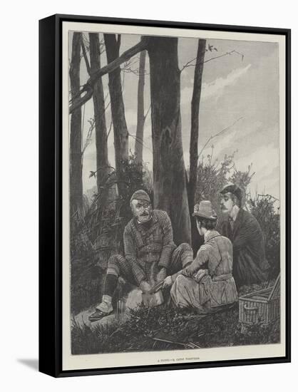 A Picnic-Richard Caton Woodville II-Framed Stretched Canvas