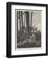 A Picnic-Richard Caton Woodville II-Framed Premium Giclee Print