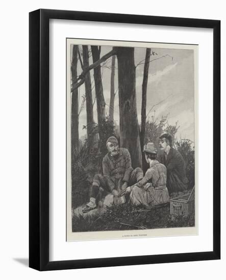 A Picnic-Richard Caton Woodville II-Framed Giclee Print