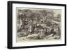 A Picnic-null-Framed Giclee Print