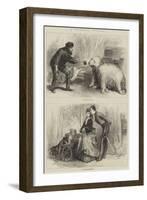 A Pictorial Charade-null-Framed Giclee Print