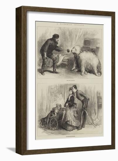 A Pictorial Charade-null-Framed Giclee Print