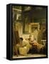 A Picture Gallery-Sir Lawrence Alma-Tadema-Framed Stretched Canvas