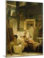 A Picture Gallery-Sir Lawrence Alma-Tadema-Mounted Giclee Print