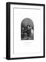 A Picture of American Life in 1830-C Burt-Framed Giclee Print