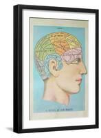 A Picture of Good Health - Vintage Cognitive Science Lithograph-Lantern Press-Framed Art Print