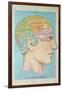 A Picture of Good Health - Vintage Cognitive Science Lithograph-Lantern Press-Framed Art Print