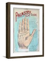 A Picture of Good Health - Vintage Palmistry Chart Lithograph-Lantern Press-Framed Art Print