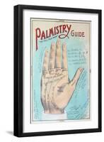 A Picture of Good Health - Vintage Palmistry Chart Lithograph-Lantern Press-Framed Art Print