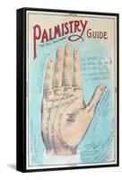 A Picture of Good Health - Vintage Palmistry Chart Lithograph-Lantern Press-Framed Stretched Canvas