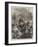 A Picture Sale in London-Arthur Hopkins-Framed Giclee Print