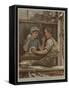 A Picture Without Words-Edward Killingworth Johnson-Framed Stretched Canvas