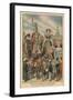 A Picturesque and Traditional Feast, the Procession of the Giants at Valenciennes-French School-Framed Giclee Print