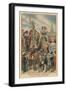 A Picturesque and Traditional Feast, the Procession of the Giants at Valenciennes-French School-Framed Giclee Print