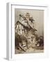 A Picturesque Northern French Cottage-Prince Gaetano Maria Federico di Borbone-Framed Giclee Print