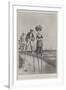 A Picturesque Scene in South-Western France, Peasants of the Landes Going to Market-Paul Frenzeny-Framed Giclee Print