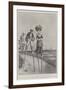 A Picturesque Scene in South-Western France, Peasants of the Landes Going to Market-Paul Frenzeny-Framed Giclee Print