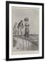 A Picturesque Scene in South-Western France, Peasants of the Landes Going to Market-Paul Frenzeny-Framed Premium Giclee Print