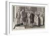 A Picturesque Wedding at Birmingham, Hospital Nurses as Bridesmaids at the Marriage of their Matron-Robert Barnes-Framed Giclee Print