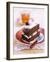 A Piece of Chocolate Cherry Cake-Nikolai Buroh-Framed Photographic Print
