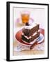 A Piece of Chocolate Cherry Cake-Nikolai Buroh-Framed Photographic Print