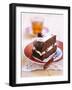 A Piece of Chocolate Cherry Cake-Nikolai Buroh-Framed Photographic Print