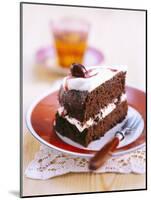 A Piece of Chocolate Cherry Cake-Nikolai Buroh-Mounted Photographic Print