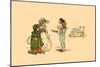 A Piece of Pie of a Game of Hoop?-Kate Greenaway-Mounted Art Print