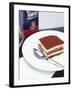 A Piece of Tiramisu on a Plate-Peter Medilek-Framed Photographic Print