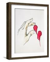 A Piece of Your Heart, 1996-Stevie Taylor-Framed Giclee Print