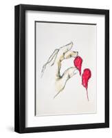 A Piece of Your Heart, 1996-Stevie Taylor-Framed Giclee Print