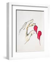 A Piece of Your Heart, 1996-Stevie Taylor-Framed Giclee Print