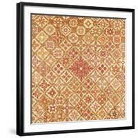 A Pieced and Appliqued Cotton Friendship Quilt Top, Springfield, Illinois, 1850-null-Framed Giclee Print