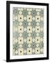 A Pieced and Appliqued Cotton Quilted Coverlet, American, Mid 19th Century-null-Framed Giclee Print