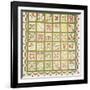 A Pieced and Appliqued Cotton Quilted Coverlet, Baltimore, Dated 1845-null-Framed Giclee Print