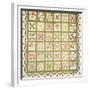 A Pieced and Appliqued Cotton Quilted Coverlet, Baltimore, Dated 1845-null-Framed Giclee Print