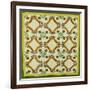 A Pieced and Appliqued Cotton Quilted Coverlet, North Carolina, circa 1850-null-Framed Giclee Print