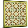 A Pieced and Appliqued Cotton Quilted Coverlet, North Carolina, circa 1850-null-Mounted Giclee Print