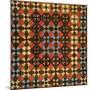 A Pieced Cotton and Flannel Coverlet, Pennsylvania, circa 1900-null-Mounted Giclee Print