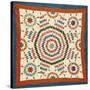 A Pieced Quilted Coverlet, American, Late Nineteenth Century-null-Stretched Canvas