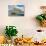 A pier and boat at the base of Volcan Imbabura and Lago San Pablo, close to the famous market town -Alexandre Rotenberg-Photographic Print displayed on a wall