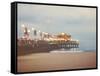 A Pier in Summer in USA-Myan Soffia-Framed Stretched Canvas