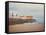 A Pier in Summer in USA-Myan Soffia-Framed Stretched Canvas