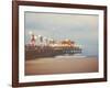 A Pier in Summer in USA-Myan Soffia-Framed Photographic Print