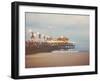 A Pier in Summer in USA-Myan Soffia-Framed Premium Photographic Print
