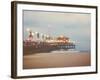 A Pier in Summer in USA-Myan Soffia-Framed Photographic Print