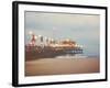 A Pier in Summer in USA-Myan Soffia-Framed Photographic Print