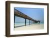 A Pier on Jumeirah Beach, Dubai, United Arab Emirates, Middle East-Fraser Hall-Framed Photographic Print