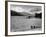 A Pier on Loch Lomond-null-Framed Photographic Print