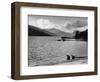 A Pier on Loch Lomond-null-Framed Photographic Print